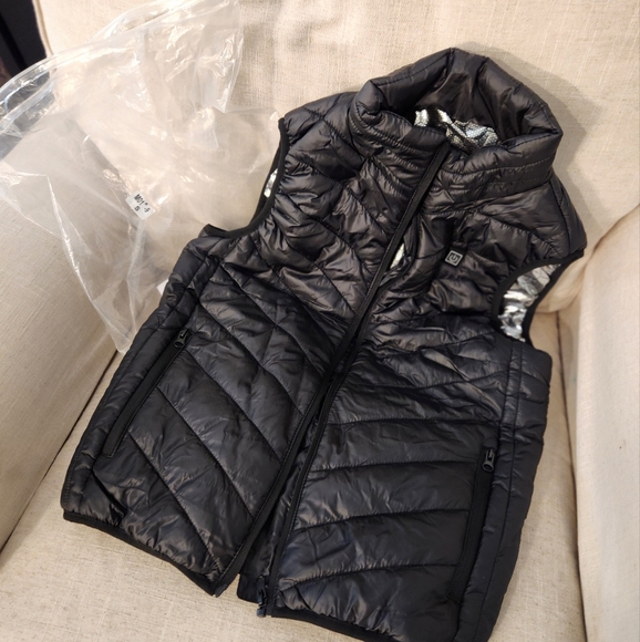 Black Quilted Sitiour Thermalux Heated Vest. Size Xtra small. Unisex. - Picture 2 of 13